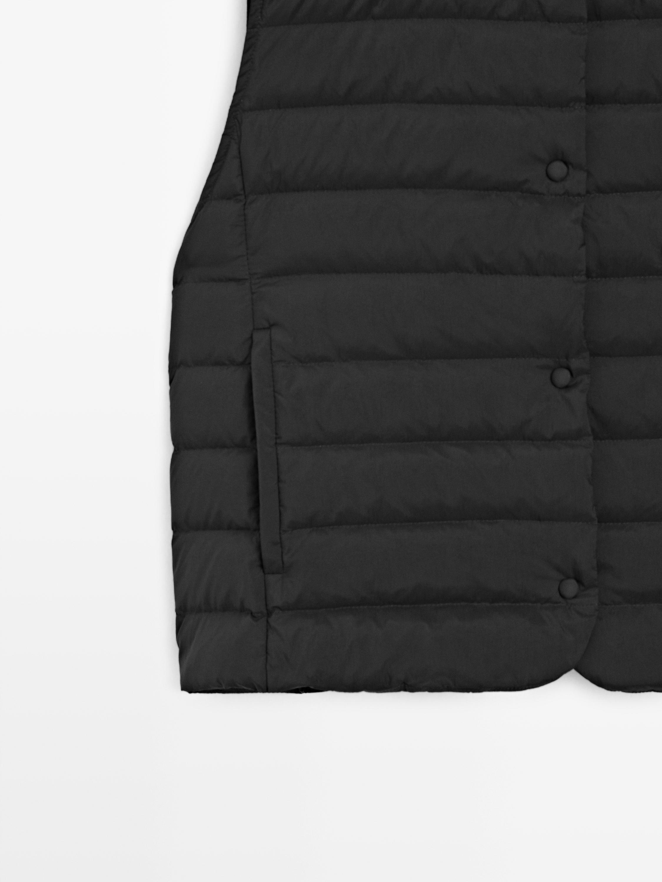 Quilted puffer gilet